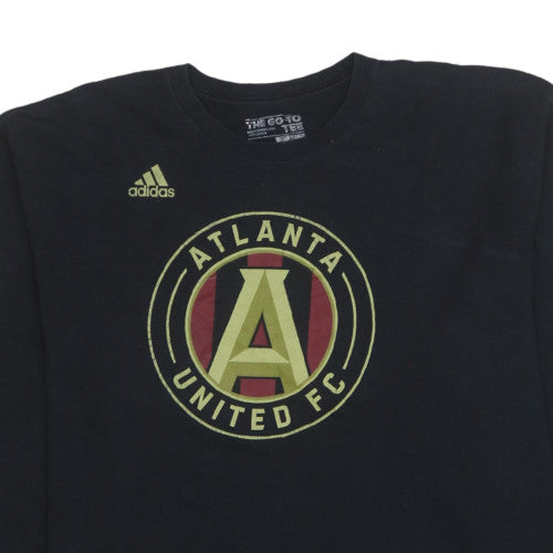 Adidas Men’s Black XL Atlanta United FC Long Sleeve Cotton Tee