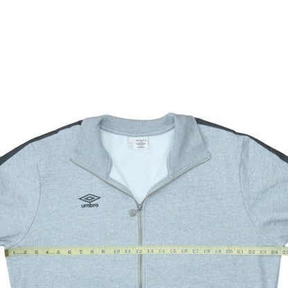 Umbro Men's Grey 2XL Track Jacket Full Zip Sportswear