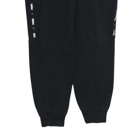 Puma Boys Black Jogger Sweatpants 15-16 Years Regular Fit Activewear