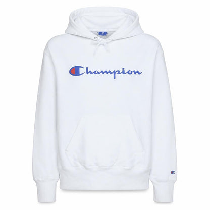 Mens UK Size M Champion White Pullover Hoodie