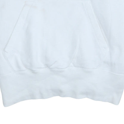 Mens UK Size M Champion White Pullover Hoodie