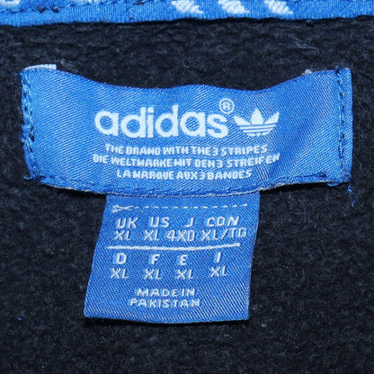 Mens UK Size XL Adidas Black Pullover Sweatshirt