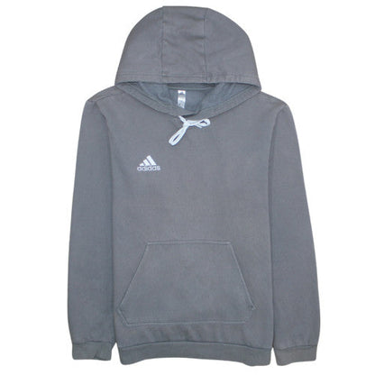 Mens UK Size M Adidas Grey Pullover Hoodie