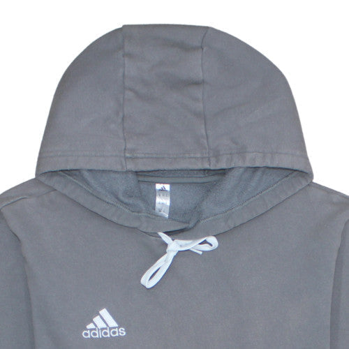 Mens UK Size M Adidas Grey Pullover Hoodie
