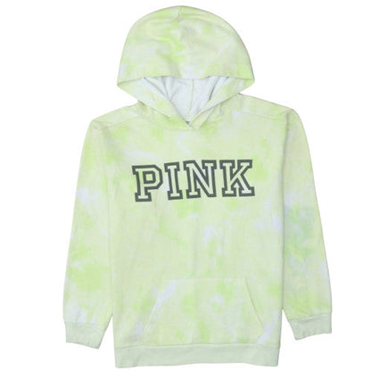 Womens UK Size 12 Victoria's Secret Green Pullover Hoodie