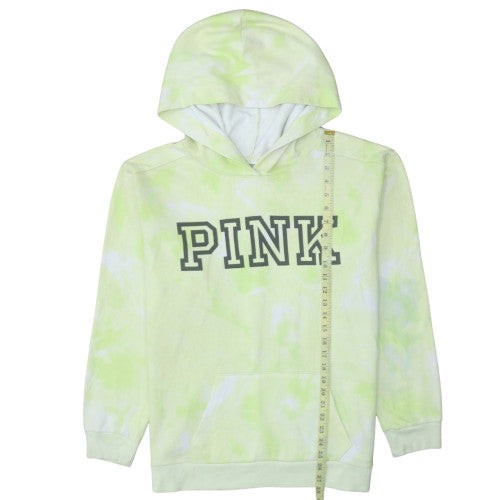 Womens UK Size 12 Victoria's Secret Green Pullover Hoodie