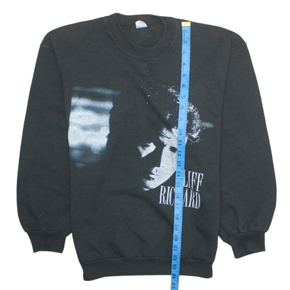 Womens UK Size M  Black Pullover Sweatshirt