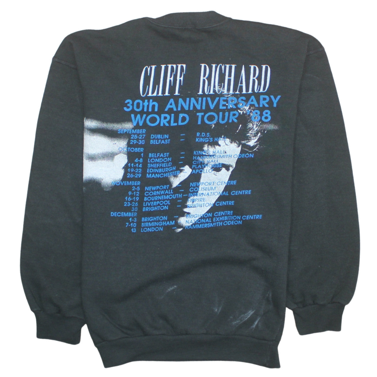Womens UK Size M  Black Pullover Sweatshirt