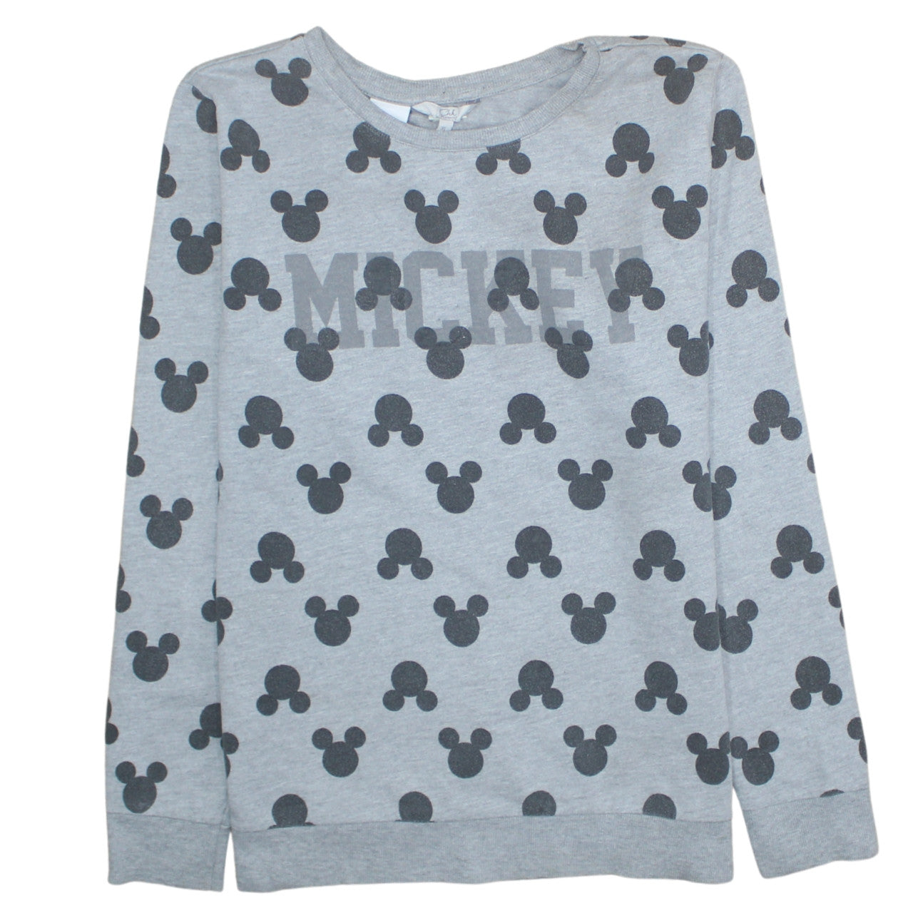 Womens UK Size XL Disney Grey Pullover Sweatshirt