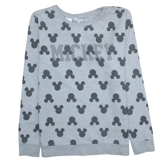Womens UK Size XL Disney Grey Pullover Sweatshirt