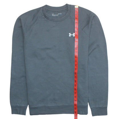 Mens UK Size M Under Armour Grey Pullover Sweatshirt