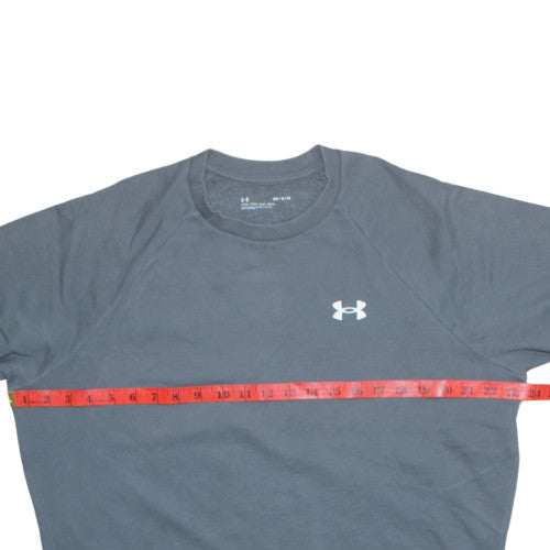 Mens UK Size M Under Armour Grey Pullover Sweatshirt