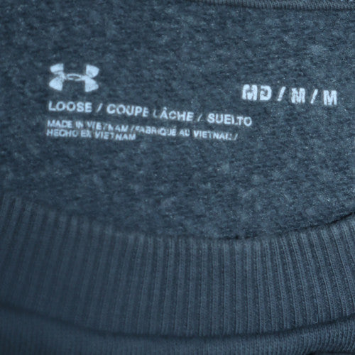 Mens UK Size M Under Armour Grey Pullover Sweatshirt