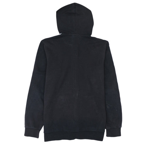 Mens UK Size M Adidas Black Full Zip Hoodie