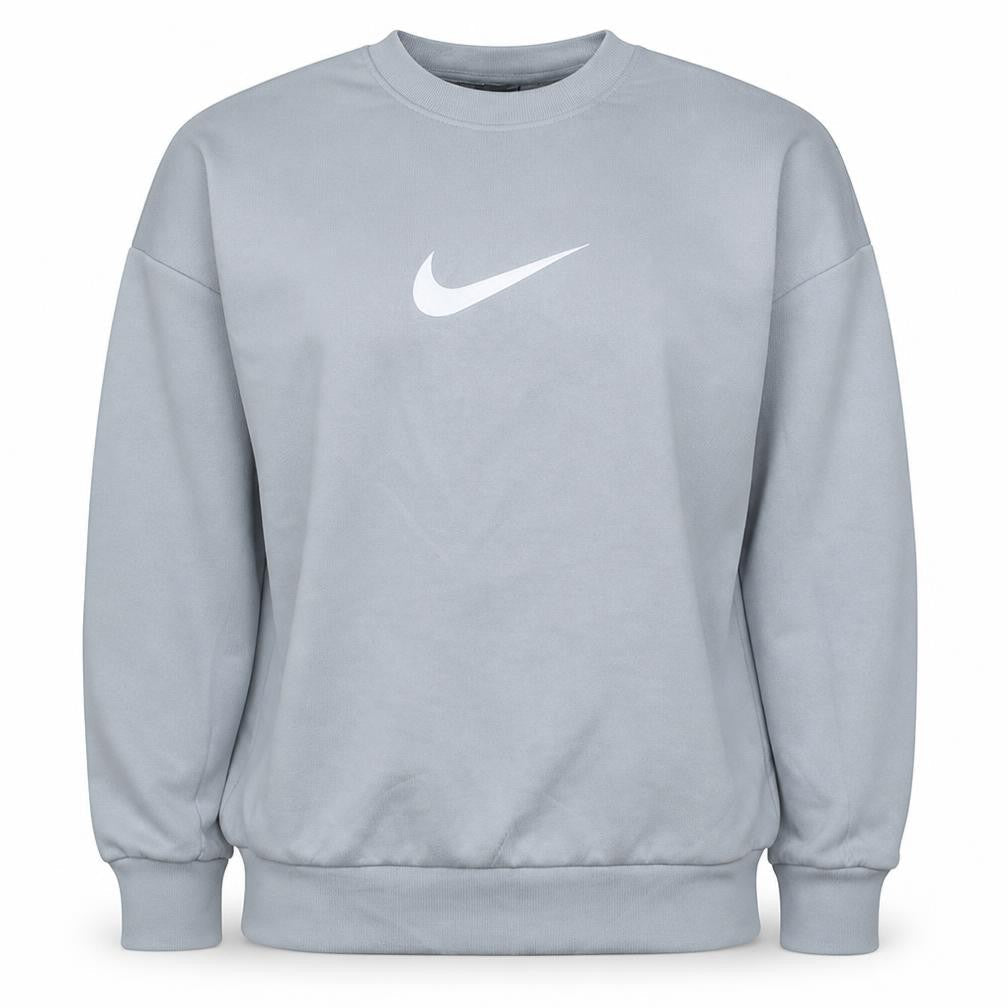 Womens UK Size M Nike Grey Pullover Sweatshirt