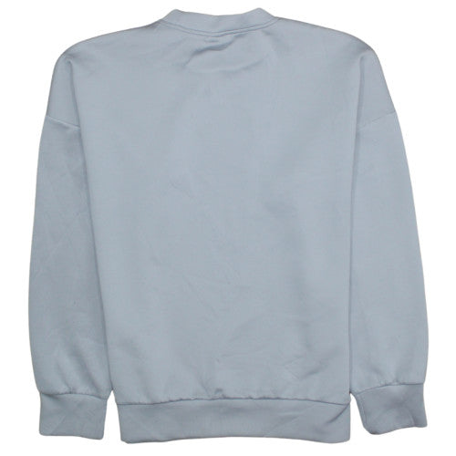 Womens UK Size M Nike Grey Pullover Sweatshirt