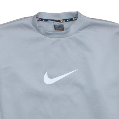 Womens UK Size M Nike Grey Pullover Sweatshirt