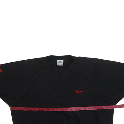 Mens UK Size M Nike Black Pullover Sweatshirt