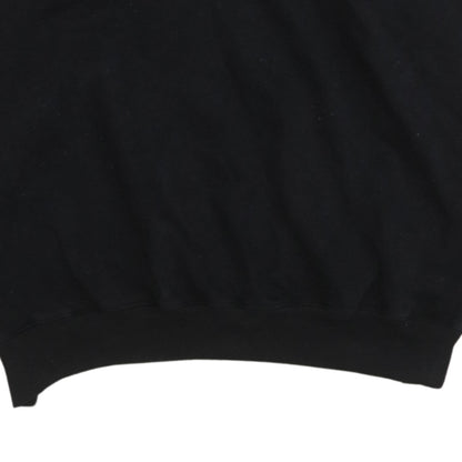 Mens UK Size M Nike Black Pullover Sweatshirt