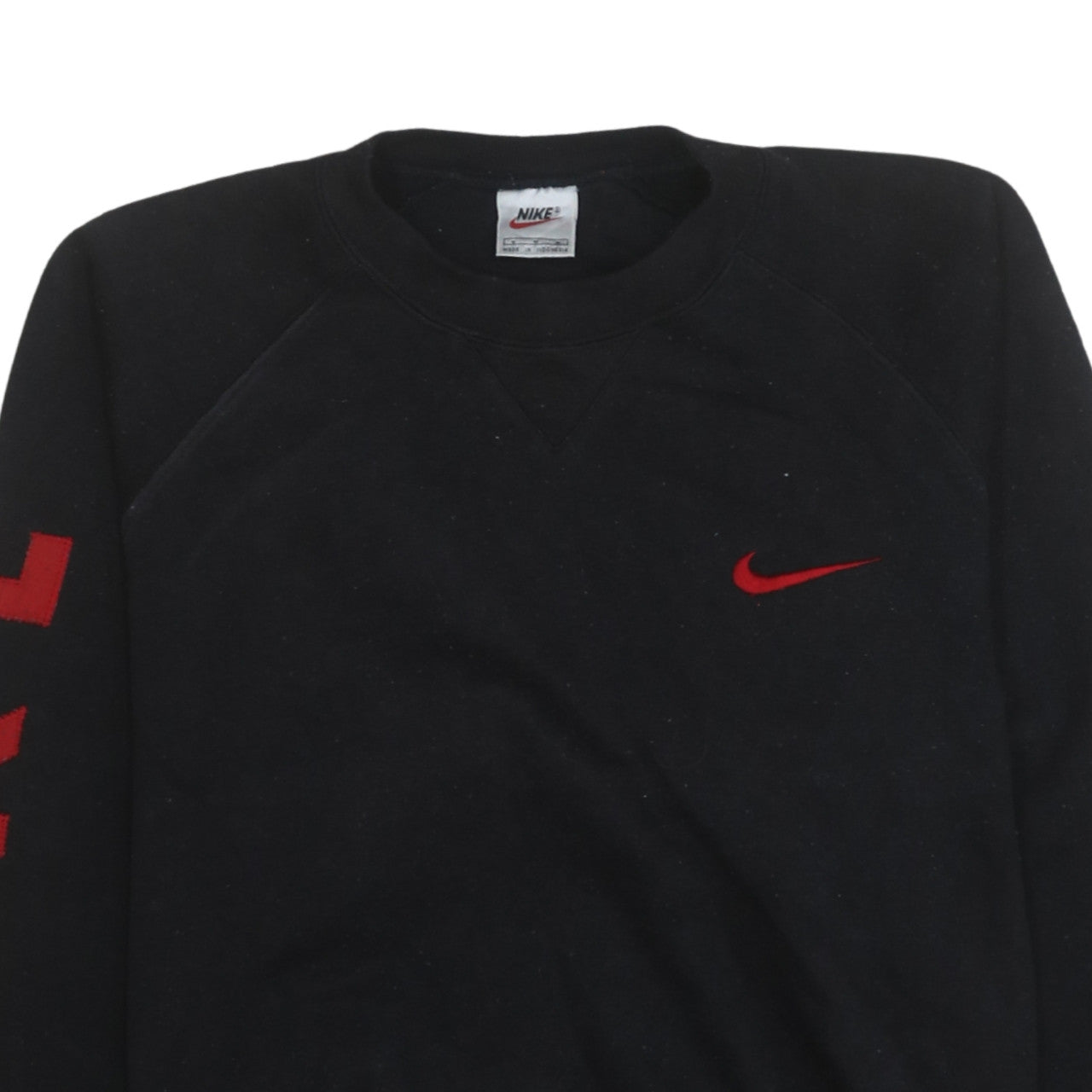 Mens UK Size M Nike Black Pullover Sweatshirt