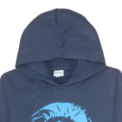 Mens UK Size M Diesel Blue Pullover Hoodie