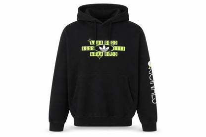 Mens UK Size L adidas Black Pullover Hoodie