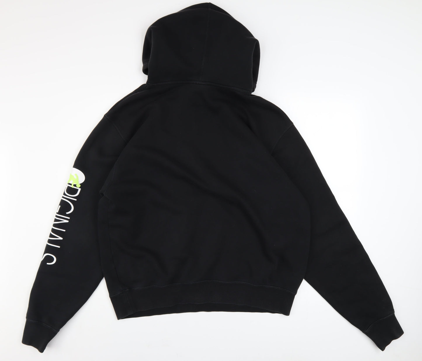 Mens UK Size L adidas Black Pullover Hoodie