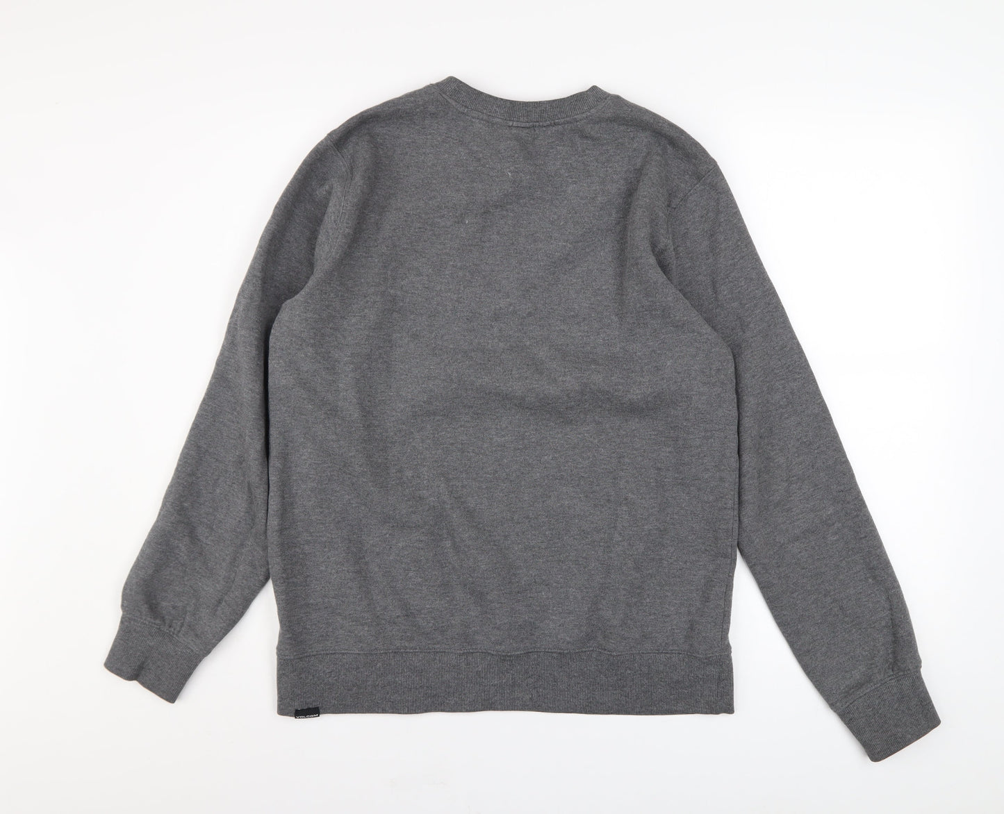Mens UK Size S Volcom Grey Pullover Sweatshirt