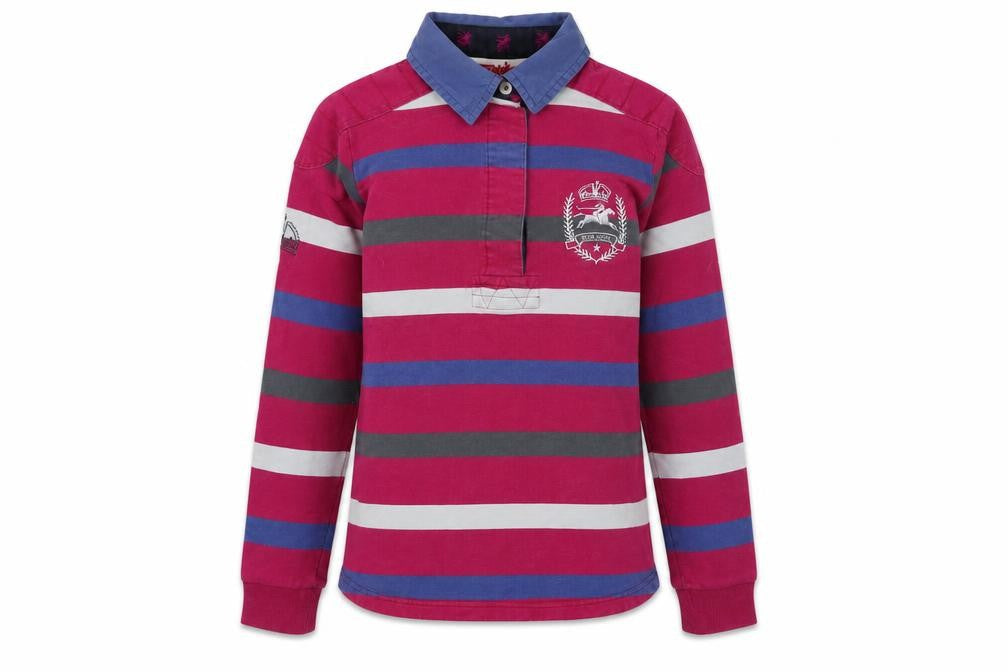 Womens UK Size XS Tottie Multicoloured Basic Polo