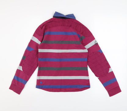 Womens UK Size XS Tottie Multicoloured Basic Polo