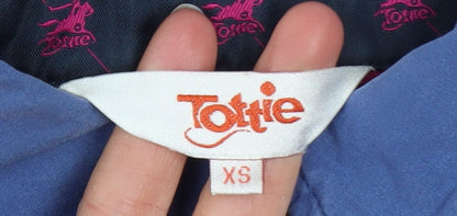 Womens UK Size XS Tottie Multicoloured Basic Polo