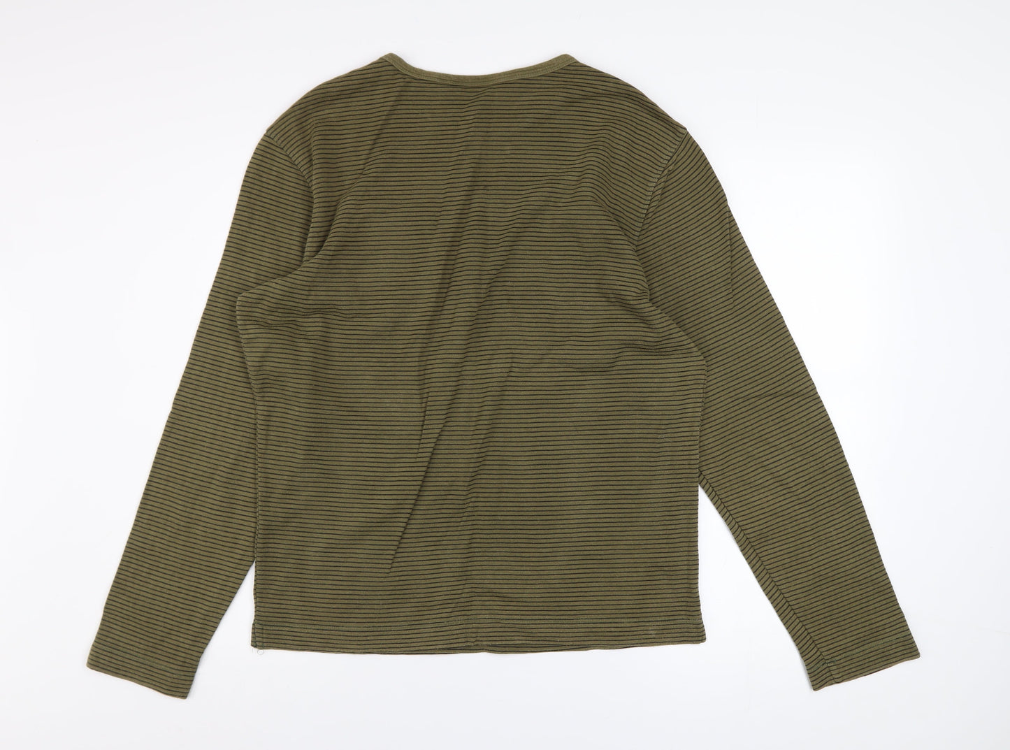 Mens UK Size M Casual Friday Green Pullover Sweatshirt