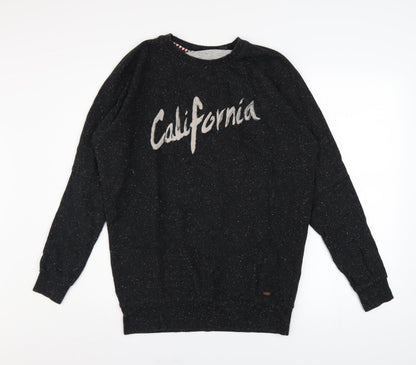 Mens UK Size S O'Neill Black Pullover Sweatshirt