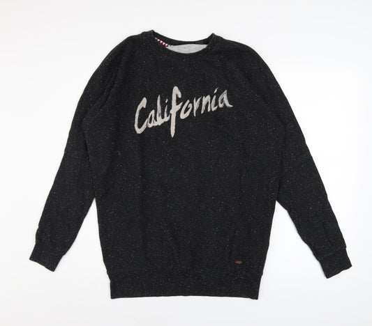 Mens UK Size S O'Neill Black Pullover Sweatshirt
