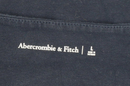 Abercrombie & Fitch Women's Blue Long Sleeve Bodysuit Size L