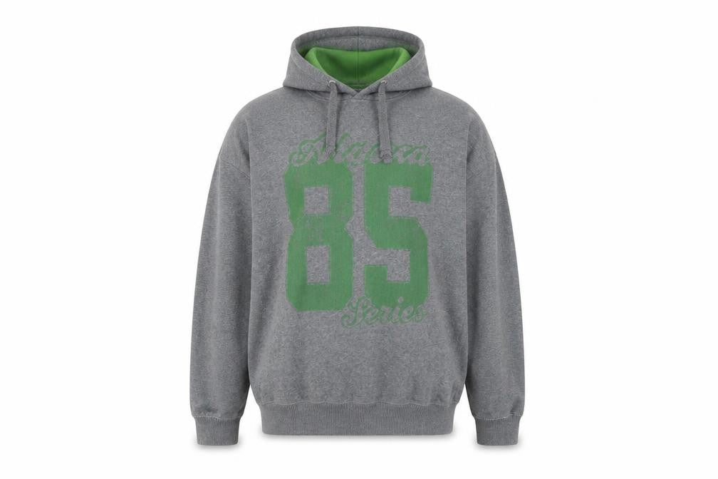 Mens UK Size 2XL Easy Grey Pullover Hoodie