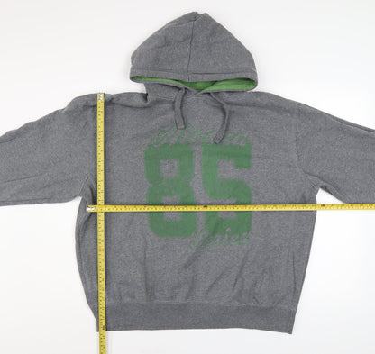 Mens UK Size 2XL Easy Grey Pullover Hoodie