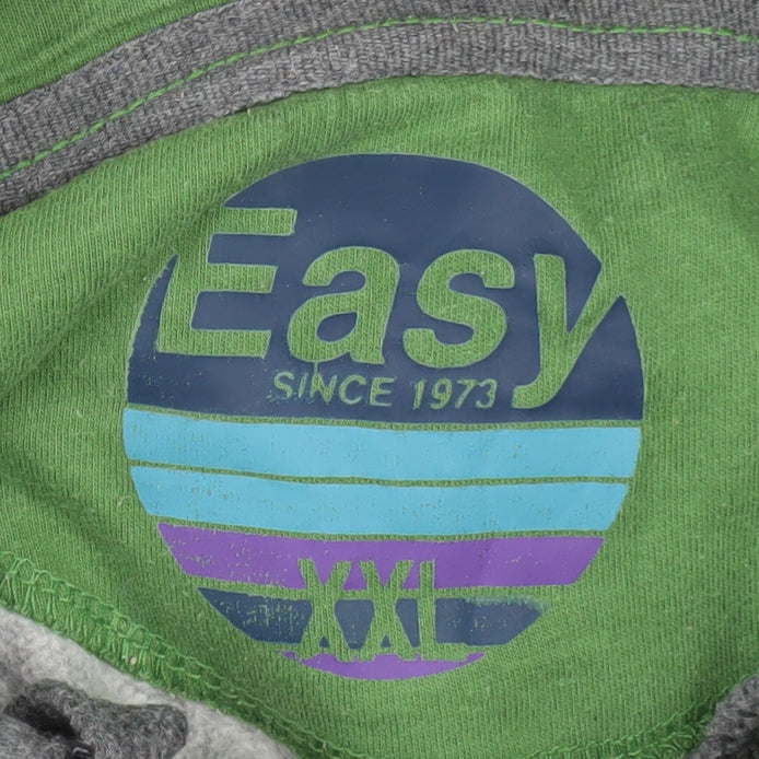 Mens UK Size 2XL Easy Grey Pullover Hoodie