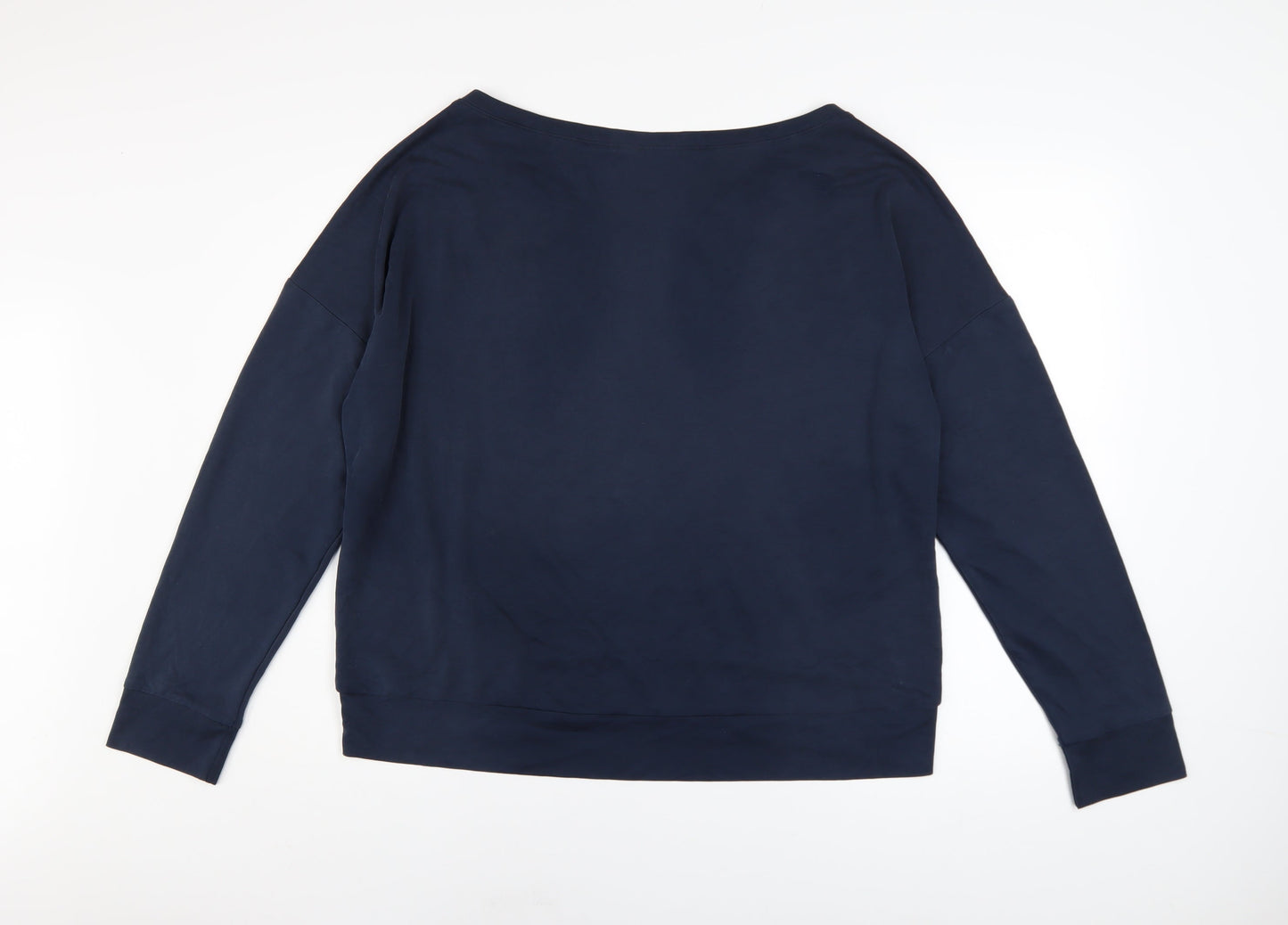 Womens UK Size L Fabletics Blue Pullover Sweatshirt
