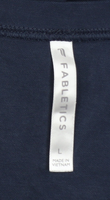Womens UK Size L Fabletics Blue Pullover Sweatshirt