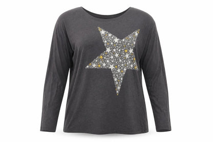 Womens UK Size XL Marks and Spencer Grey Pullover Sweatshirt