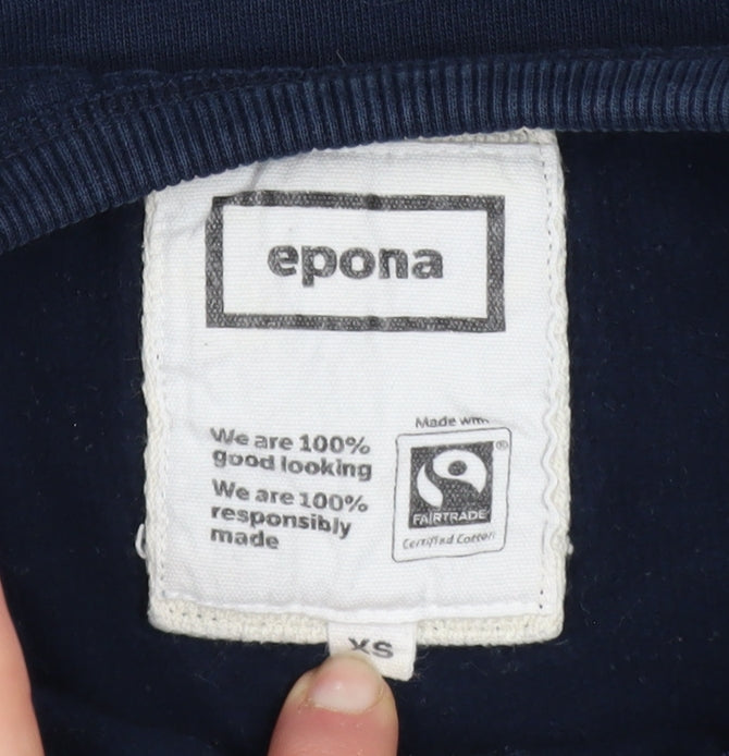 Womens UK Size XS Epona Blue Pullover Sweatshirt