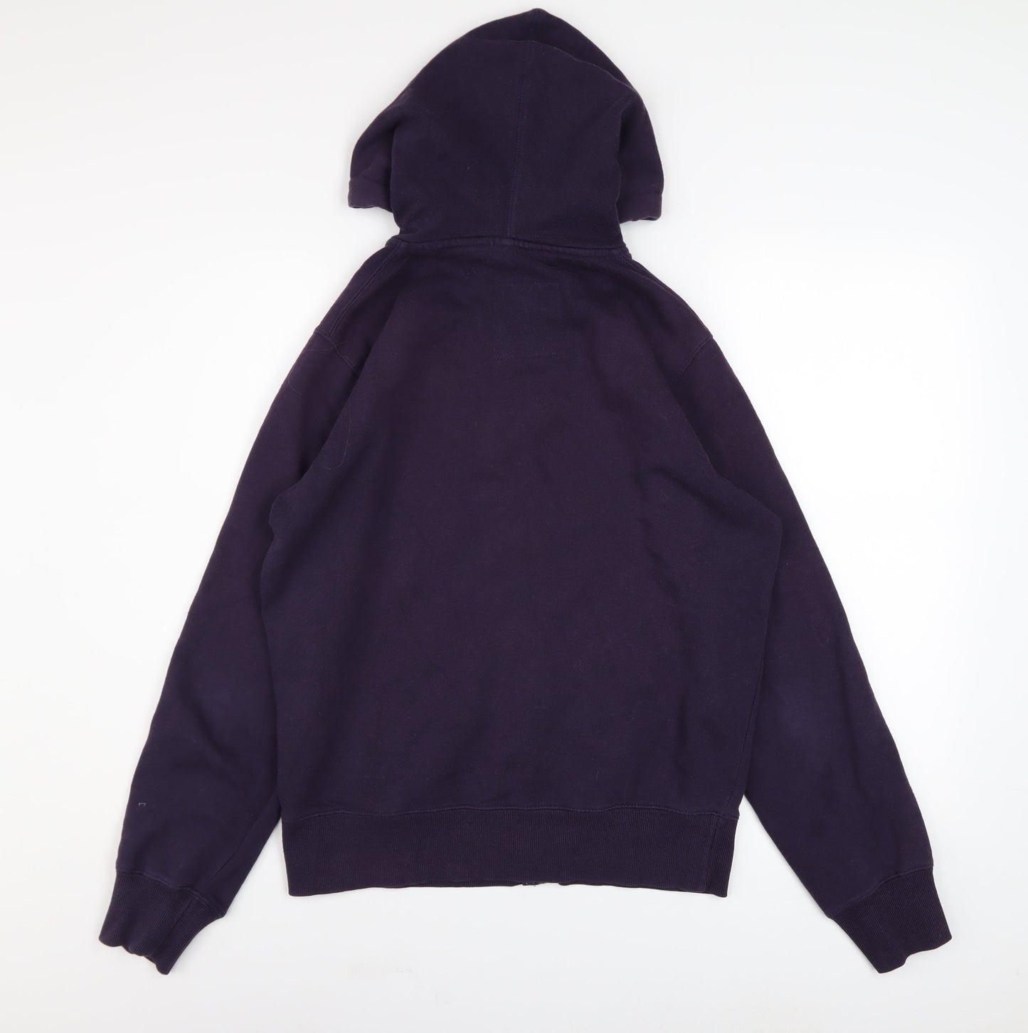 Mens UK Size M 1969 Track and Field California Purple Full Zip Hoodie