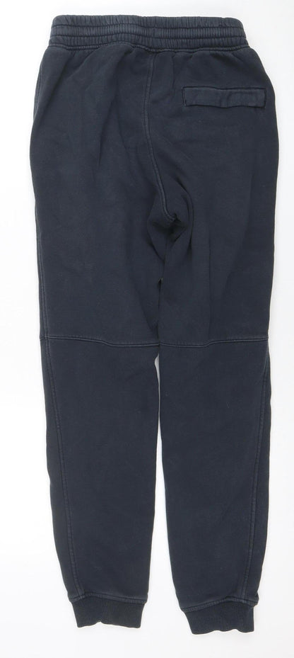 Under Armour Boys Black ColdGear Jogger Sweatpants Size S Fitted