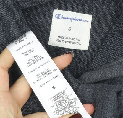 Mens UK Size S Champion Grey Pullover Hoodie