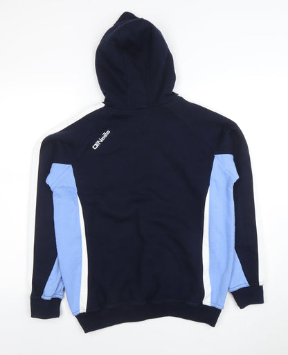 O’Neills Boys Navy Blue Hoodie 13 Years Pullover Cotton Blend Sportswear