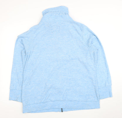 Regatta Women's Blue Full Zip Fleece Jacket UK 20 Outdoor Casual