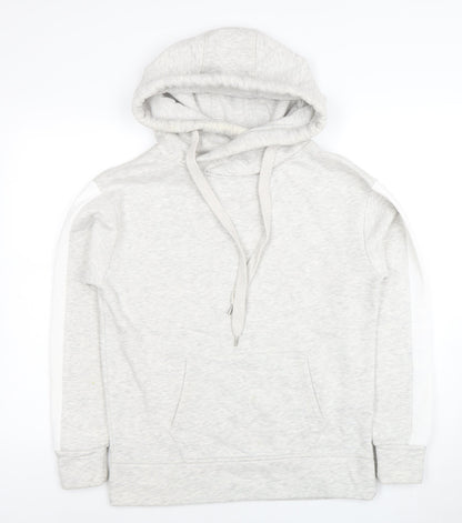 Womens UK Size XS Mint Velvet Grey Pullover Hoodie