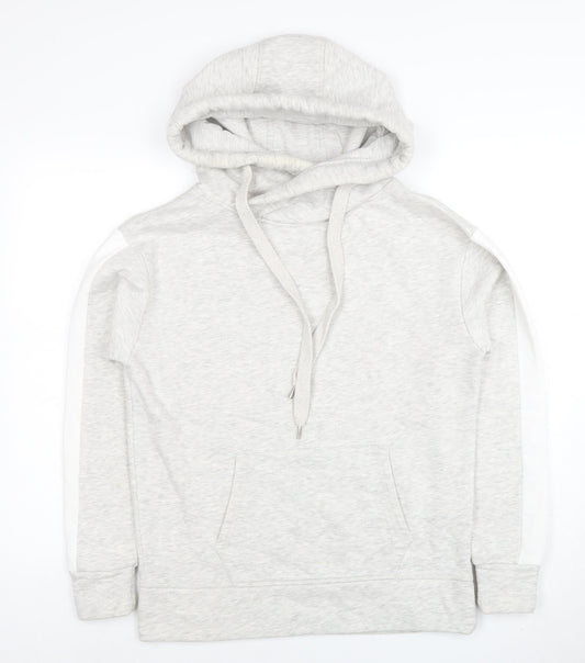 Womens UK Size XS Mint Velvet Grey Pullover Hoodie