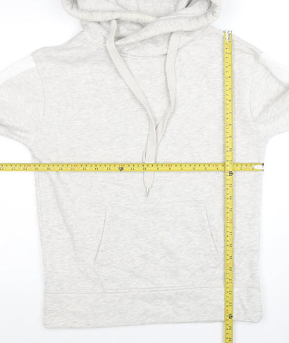Womens UK Size XS Mint Velvet Grey Pullover Hoodie